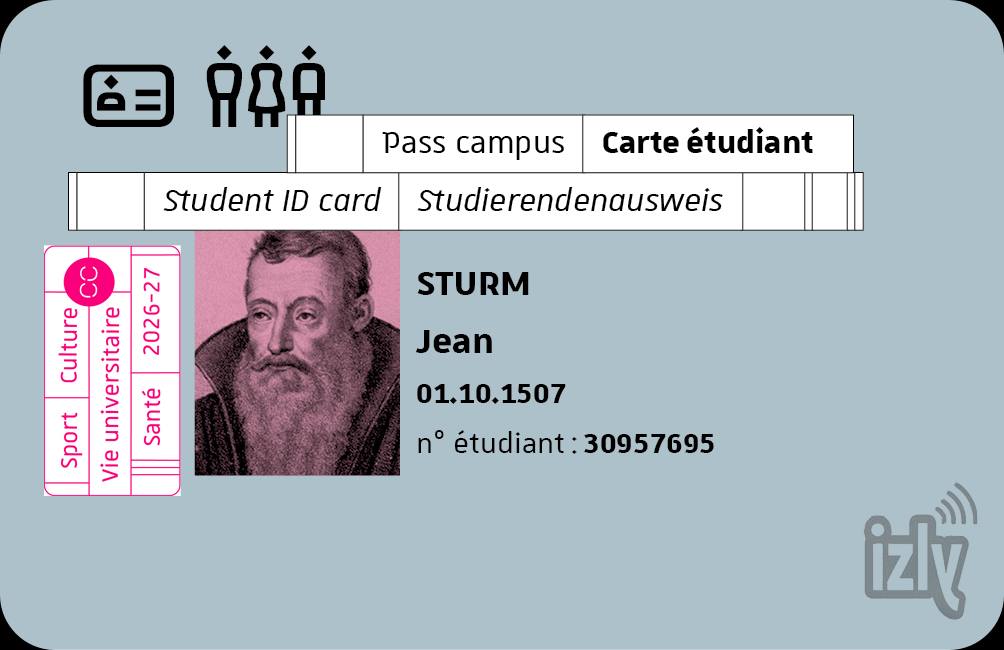Image de la carte étudiant